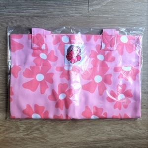 NWT Big Bud Press Big Flower Everyday Tote Bag Pink